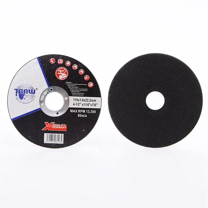 115x1.6x22.2 Double net double paper Non-woven fabric back side abrasive cutting disc black-03